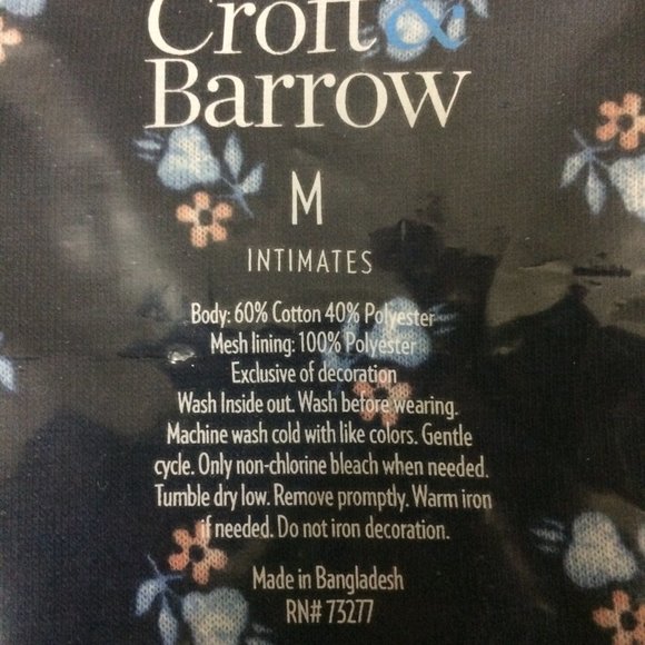 Croft & Barrow Short Sleeve Knit Nightgown M - Picture 4 of 6